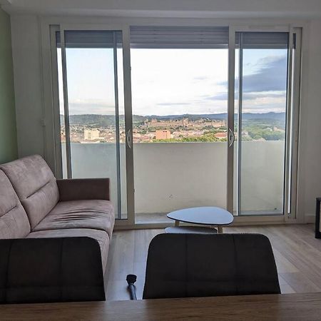 קרקסון Appartment - Vue Imprenable Sur La Cite Medievale - Parking Gratuit - Climatise מראה חיצוני תמונה
